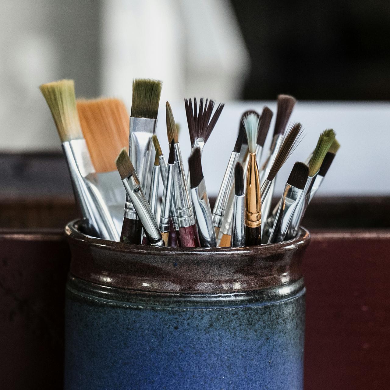 Artists paintbrushes